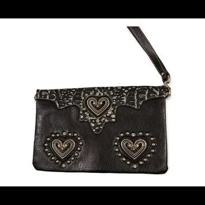 Rustic Coutures Bi-fold Wristlet